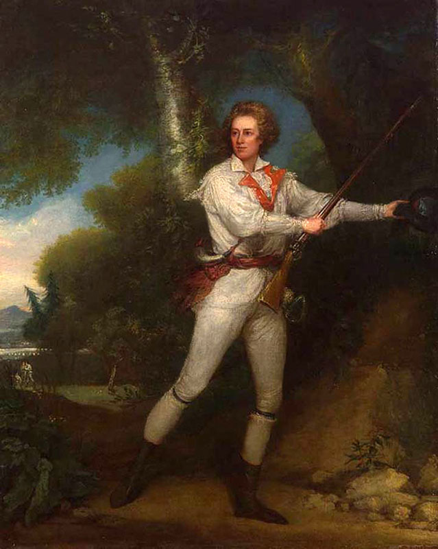 Captain Samuel Blodget in Rifle Dress